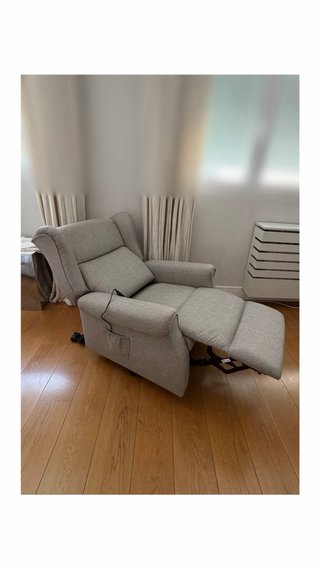 Sillón reclinable elevador eléctrico