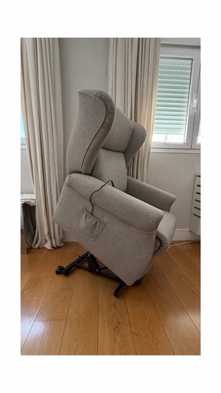 Sillón reclinable elevador eléctrico
