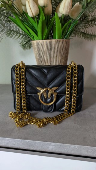 Pinko Borsetta Nappa Nera