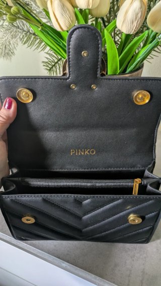 Pinko Borsetta Nappa Nera