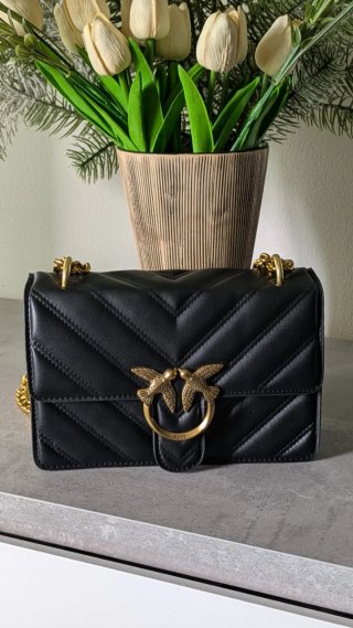 Pinko Borsetta Nappa Nera