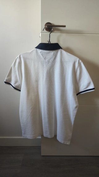 Polo Tommy Hilfiger Blanco Talla M