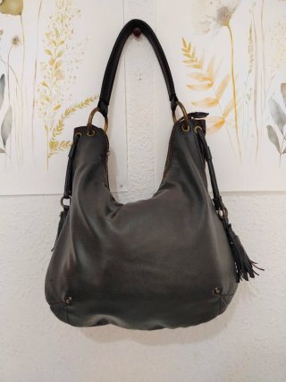 Bolso Negro hobo y2k