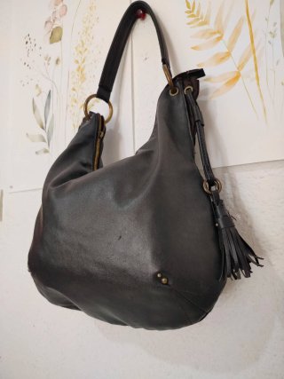 Bolso Negro hobo y2k