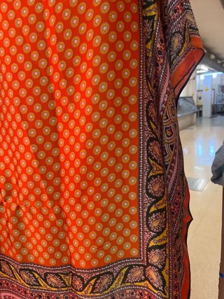 Salida, Poncho Multicolor Talla Única