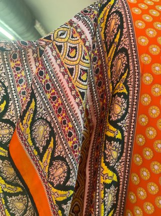 Salida, Poncho Multicolor Talla Única