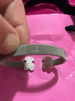 Pulsera Tous Oso Plata