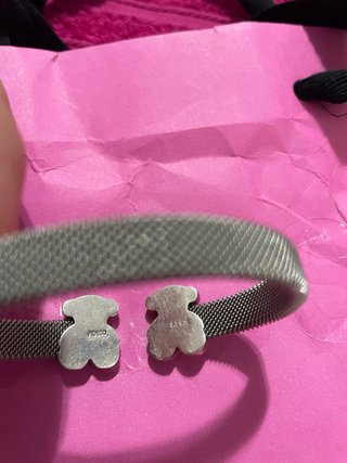Pulsera Tous Oso Plata