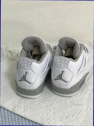 Jordan 4 Retro White Oreo Talla 41