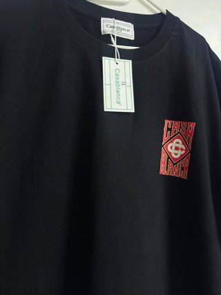 Camiseta Casablanca Negra y Roja