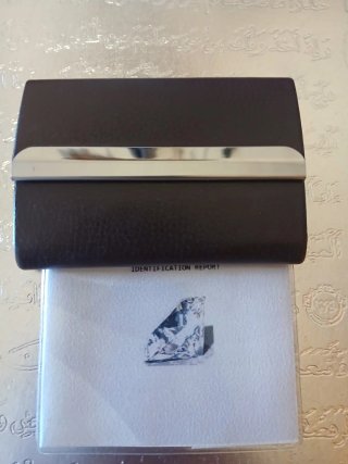 Diamante naturale certificato 0.20 ct D VVS1