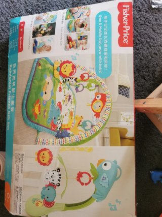 Gimnasio y Móvil Bebé Fisher-Price Rainforest