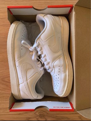 Nike Court Vision Low Blancas