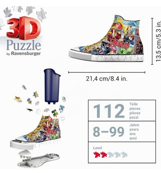 Puzzle 3D Portalápices Avengers