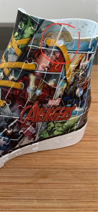 Puzzle 3D Portalápices Avengers