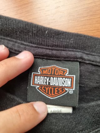 Camiseta Harley-Davidson Negra