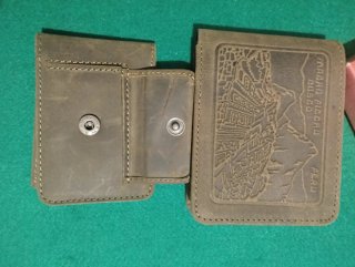 Cartera Cuero Relieve Machu Picchu Thony Wilm