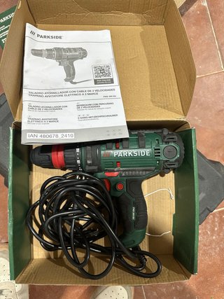 Taladro Percutor Parkside 2 Velocidades