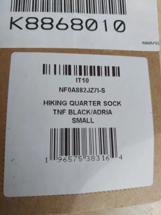 Dos pares de calcetines The North Face Hike Talla