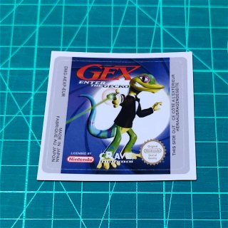 Pegatina Gex Enter the Gecko