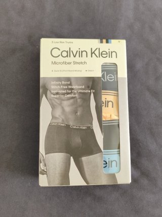 Pack 5 boxers Calvin Klein Microfibra Talla M