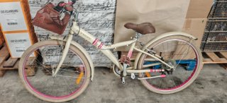 Bicicleta BTWIN Beige con cesta