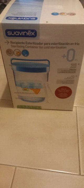 Suavinex Esterilizador Frío Biberones