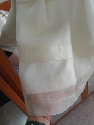 Vestido de comunión beige