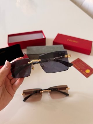 Gafas Cartier Marrón/Morado