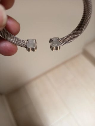 Brazalete Tous Oso Plata