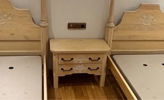 Muebles de dormitorio de madera maciza