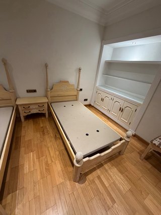 Muebles de dormitorio de madera maciza