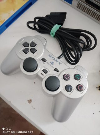 Consola PS2 Plata + 5 Juegos + Mando