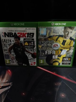 Juegos Xbox One: NBA 2K19 y FIFA 17