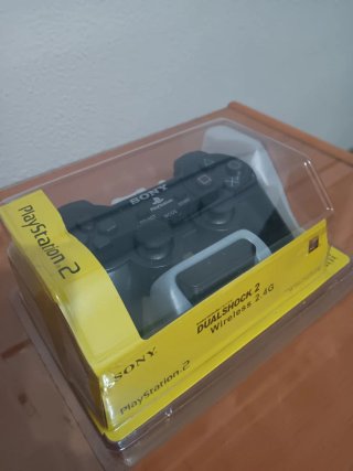 Mando Dualshock 2 Inalámbrico PS2 Negro