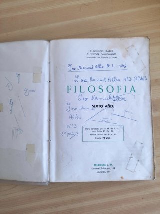 Libro Filosofía 6º - Años 70