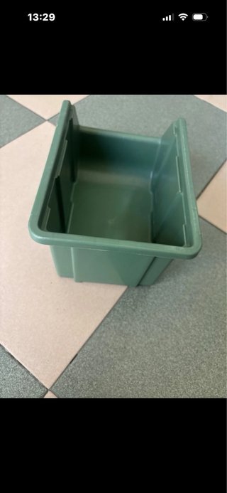 Contenitori impilabili verdi - 6 pezzi