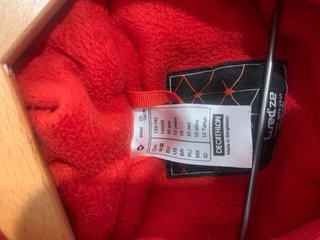 Mono de esquí para niño rojo