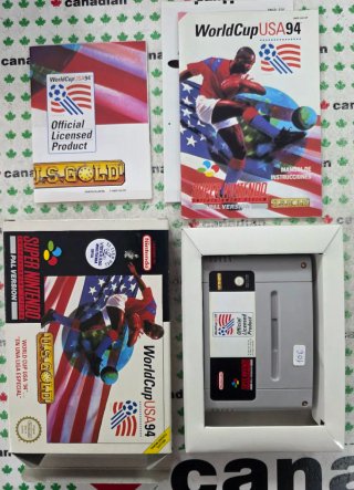World Cup USA 94 Super Nintendo PAL