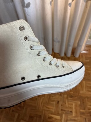 Zapatillas Converse Tobilleras Blancas