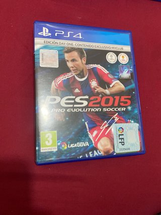 Lote 4 Juegos PS4: FIFA 15, 16, 18 y PES 2015