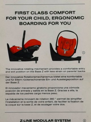 Silla de coche Cybex cloud Z Platinum + Base Z
