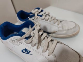 Zapatillas Nike Casual Blancas y Azules