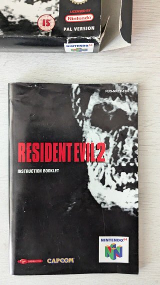 Resident Evil 2 N64 PAL ESP