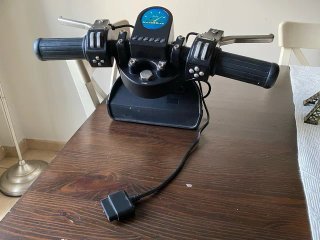 Manillar Moto PS1/PS2 + USB DualShock Analógico