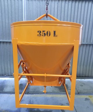 Cubo de hormigonado grúa 350 a 1000L NUEVO