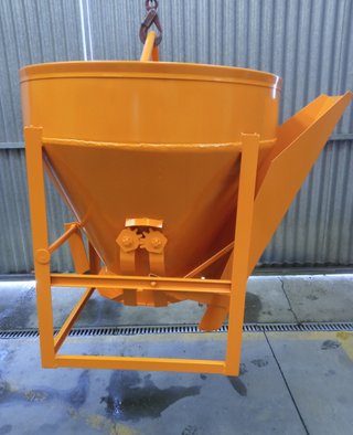 Cubo de hormigonado grúa 350 a 1000L NUEVO