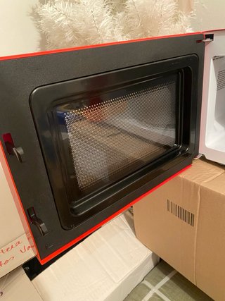 Microondas Retro Cecotec Rojo, como nuevo