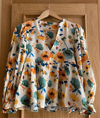 Blusa Fórmula Joven Talla S Estampado Floral
