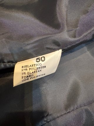 Traje de pantalón mujer rayas